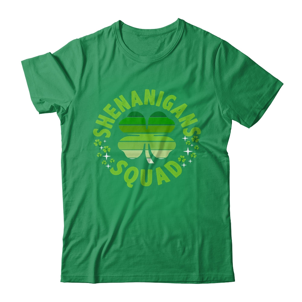 Shenanigans Squad Funny Irish Saint Patricks Day Shirt & Hoodie | siriusteestore