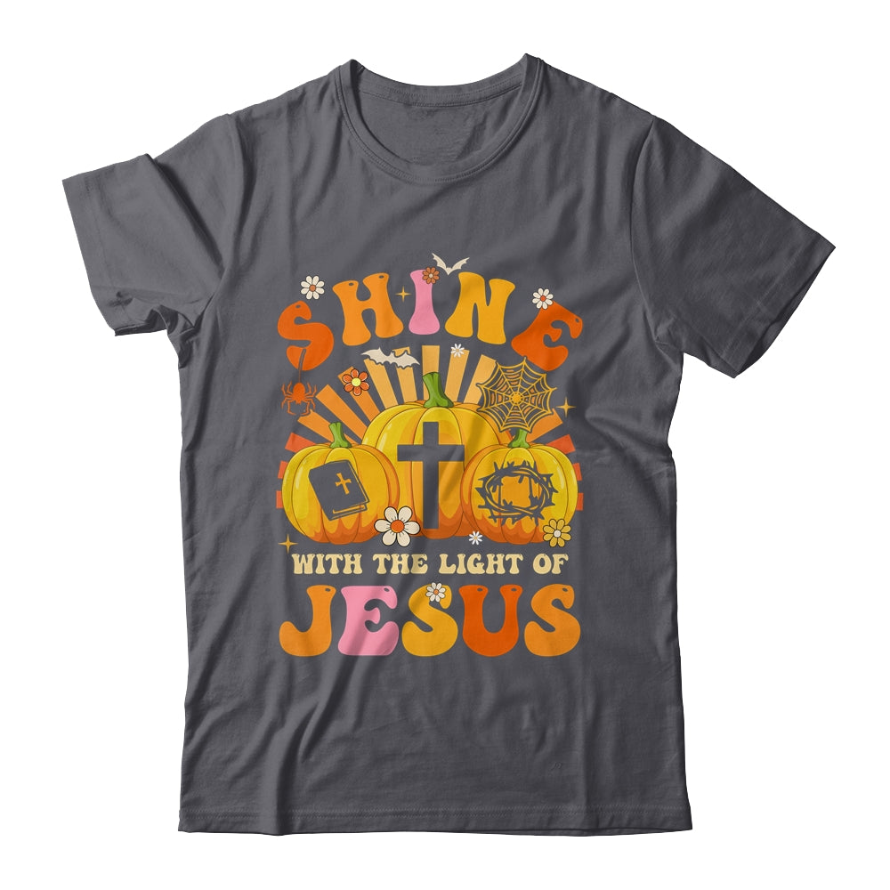 Shine With The Light Of Jesus Christian Halloween Women Shirt & Hoodie | siriusteestore