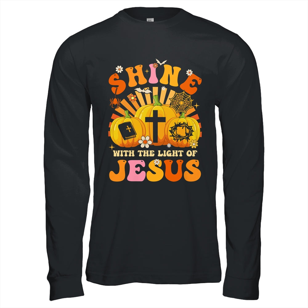 Shine With The Light Of Jesus Christian Halloween Women Shirt & Hoodie | siriusteestore