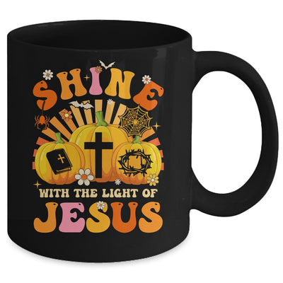 Shine With The Light Of Jesus Christian Halloween Women Mug | siriusteestore