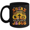 Shine With The Light Of Jesus Christian Halloween Women Mug | siriusteestore