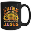Shine With The Light Of Jesus Christian Halloween Women Mug | siriusteestore