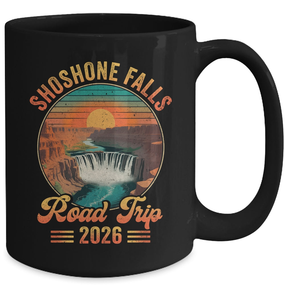 Shoshone Falls Road Trip 2026 Summer Vacation Family Matching Mug | siriusteestore