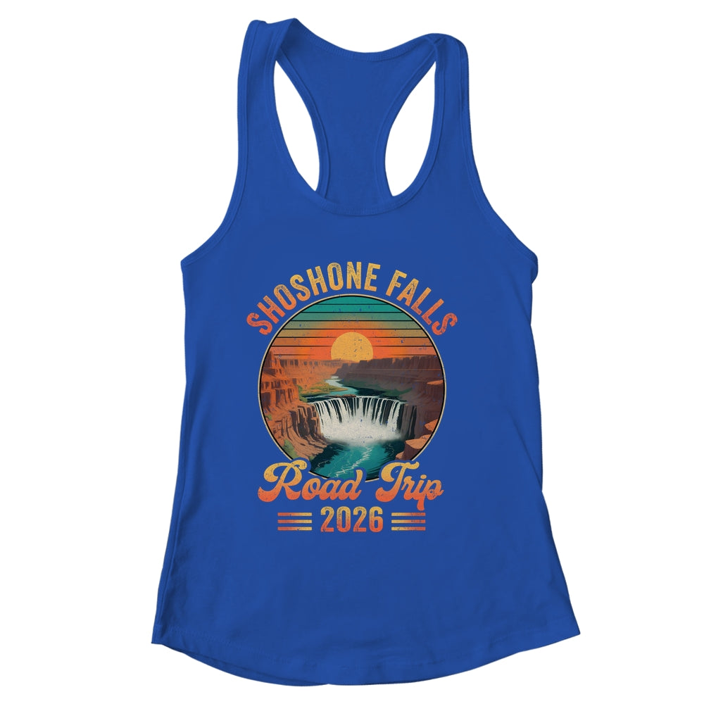 Shoshone Falls Road Trip 2026 Summer Vacation Family Matching Shirt & Tank Top | siriusteestore