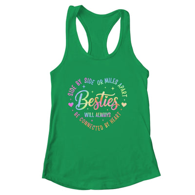 Side By Side Or Miles Apart Besties Will Always Be By Heart Shirt & Tank Top | siriusteestore