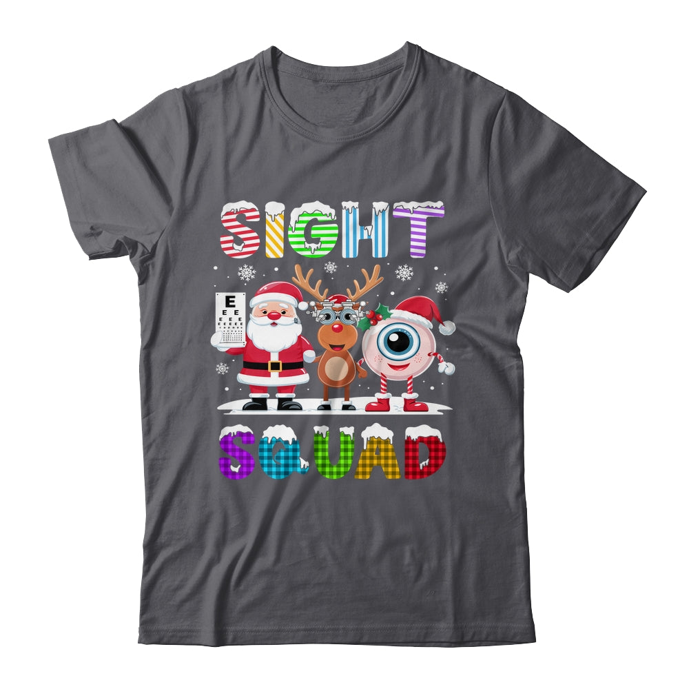 Sight Squad Christmas Optometrist Eye Doctor Xmas Funny Shirt & Sweatshirt | siriusteestore