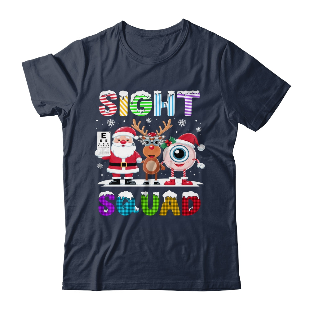 Sight Squad Christmas Optometrist Eye Doctor Xmas Funny Shirt & Sweatshirt | siriusteestore