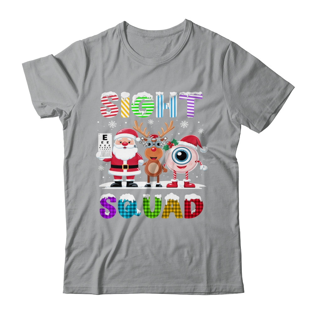 Sight Squad Christmas Optometrist Eye Doctor Xmas Funny Shirt & Sweatshirt | siriusteestore