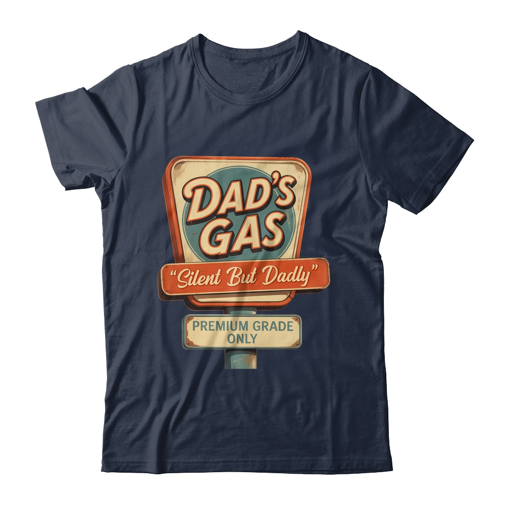 Silent But Dadly Funny Father's Day Fart Dad Farting Vintage Shirt & Hoodie | siriusteestore