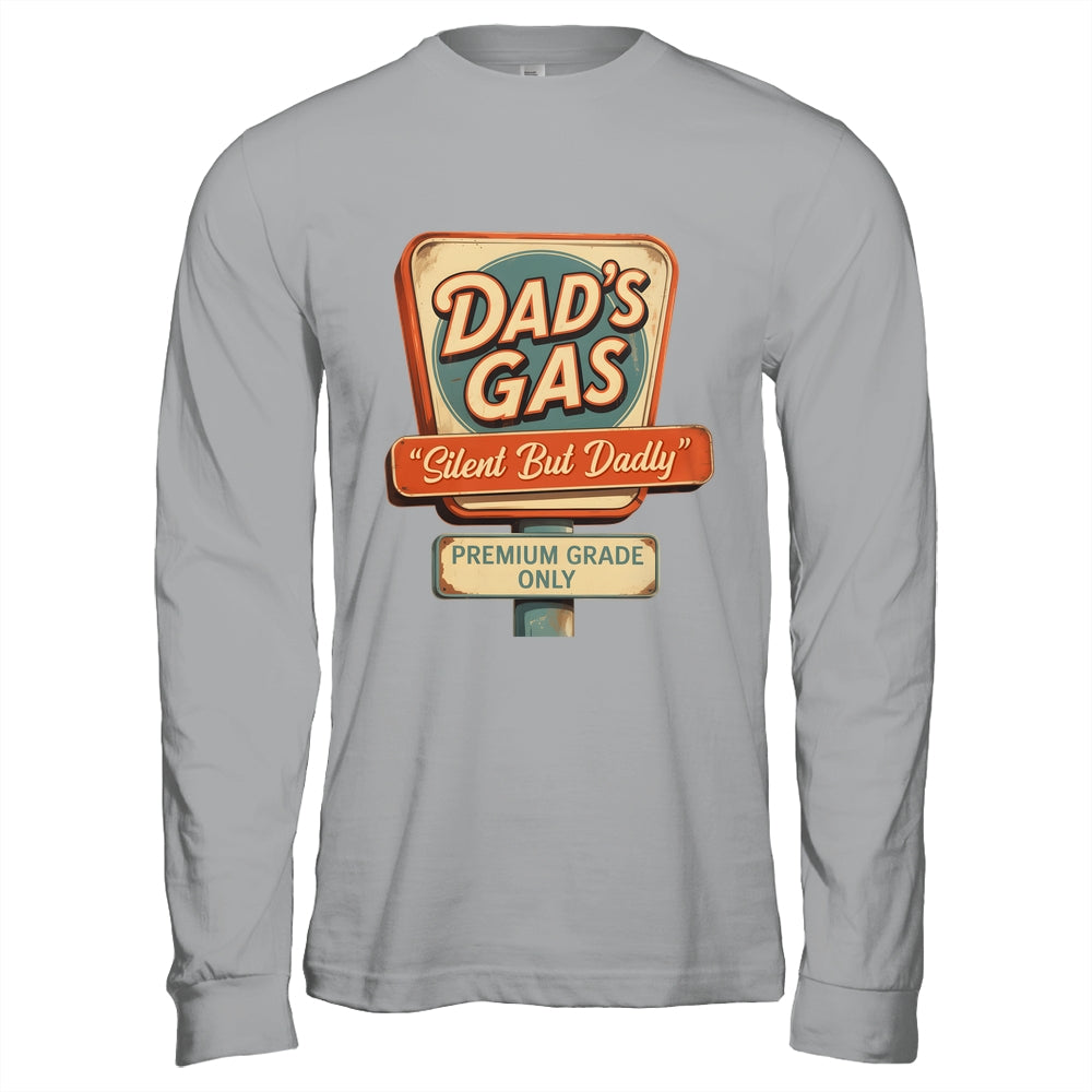 Silent But Dadly Funny Father's Day Fart Dad Farting Vintage Shirt & Hoodie | siriusteestore