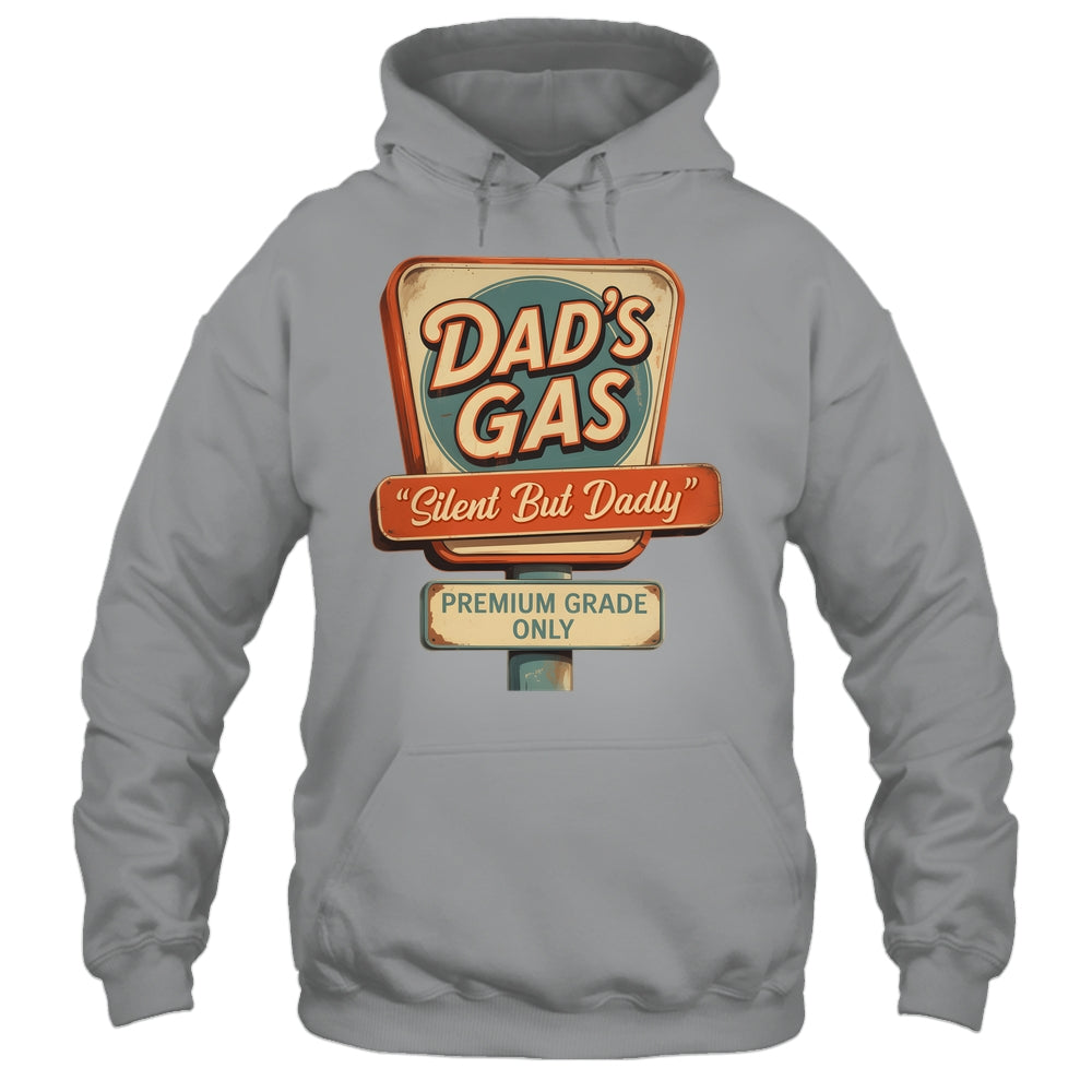 Silent But Dadly Funny Father's Day Fart Dad Farting Vintage Shirt & Hoodie | siriusteestore