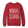 Silly Rabbit Easter Is For Jesus Religious Christian Easter Shirt & Sweatshirt | siriusteestore