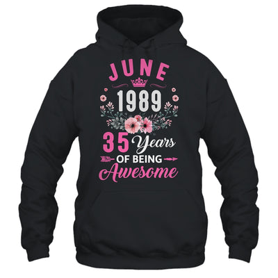 Since 1989 35 Years Old June 35th Birthday Women Shirt & Tank Top | siriusteestore