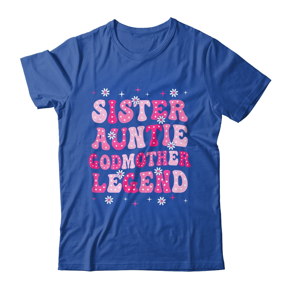 Sister Auntie Godmother Legend Family Auntie For Mothers Day Shirt & Tank Top | siriusteestore