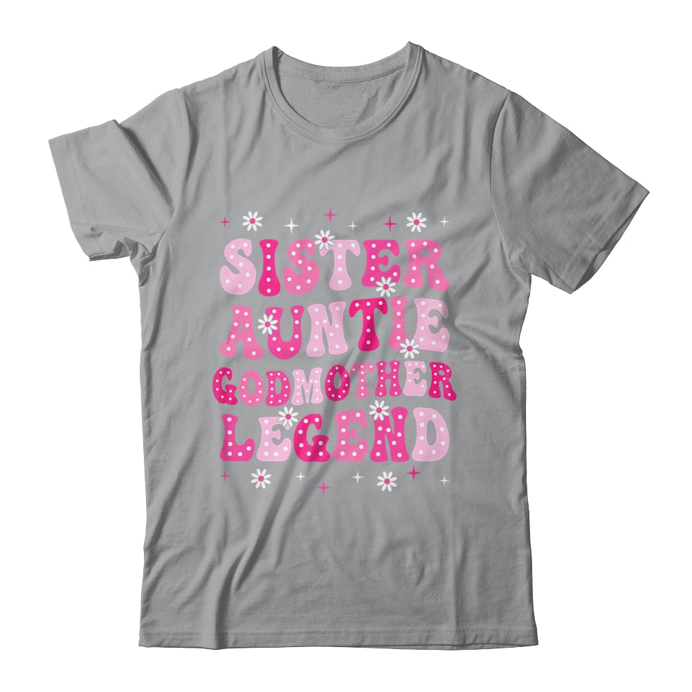 Sister Auntie Godmother Legend Family Auntie For Mothers Day Shirt & Tank Top | siriusteestore