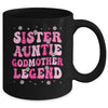 Sister Auntie Godmother Legend Family Auntie For Mothers Day Mug | siriusteestore