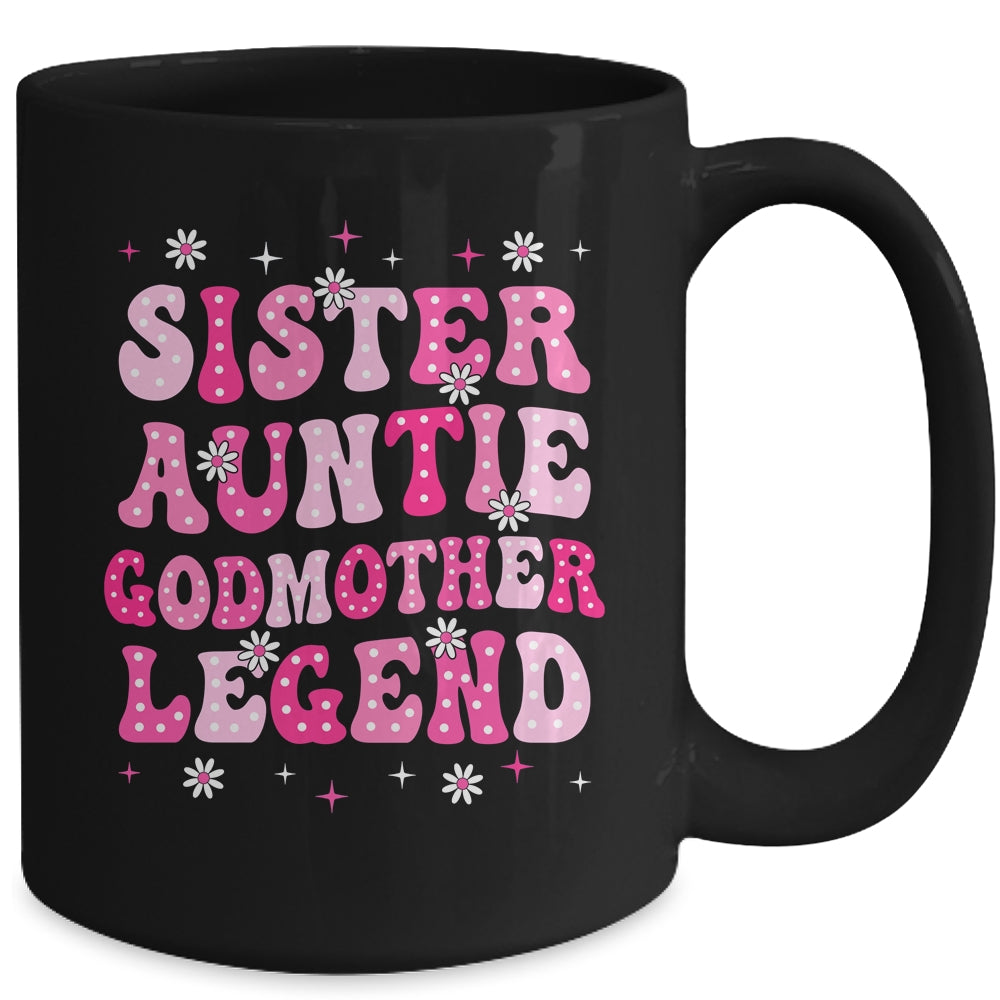 Sister Auntie Godmother Legend Family Auntie For Mothers Day Mug | siriusteestore