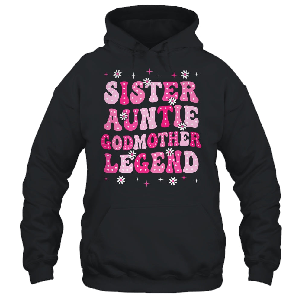 Sister Auntie Godmother Legend Family Auntie For Mothers Day Shirt & Tank Top | siriusteestore