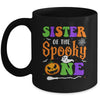 Sister Halloween 1st Birthday Boy Matching Family Spooky One Mug | siriusteestore