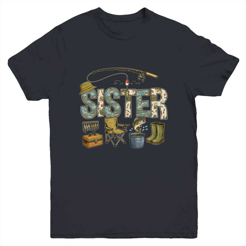 Sister Of The Big One Fishing O-Fish-Ally 1St Birthday Youth Shirt | siriusteestore