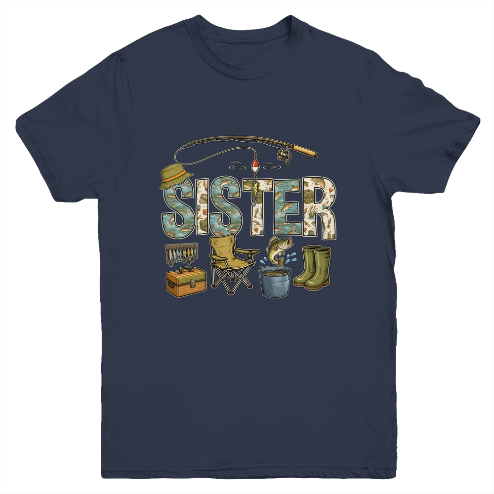 Sister Of The Big One Fishing O-Fish-Ally 1St Birthday Youth Shirt | siriusteestore