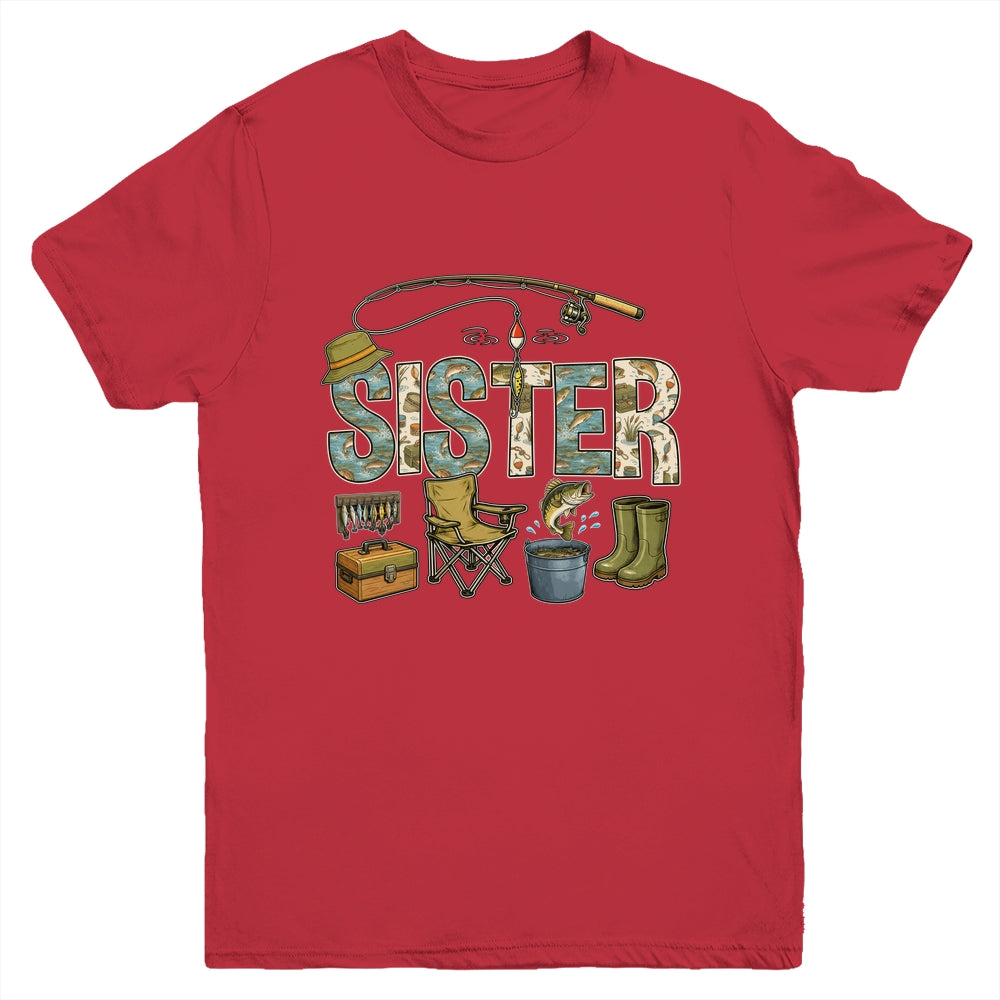 Sister Of The Big One Fishing O-Fish-Ally 1St Birthday Youth Shirt | siriusteestore
