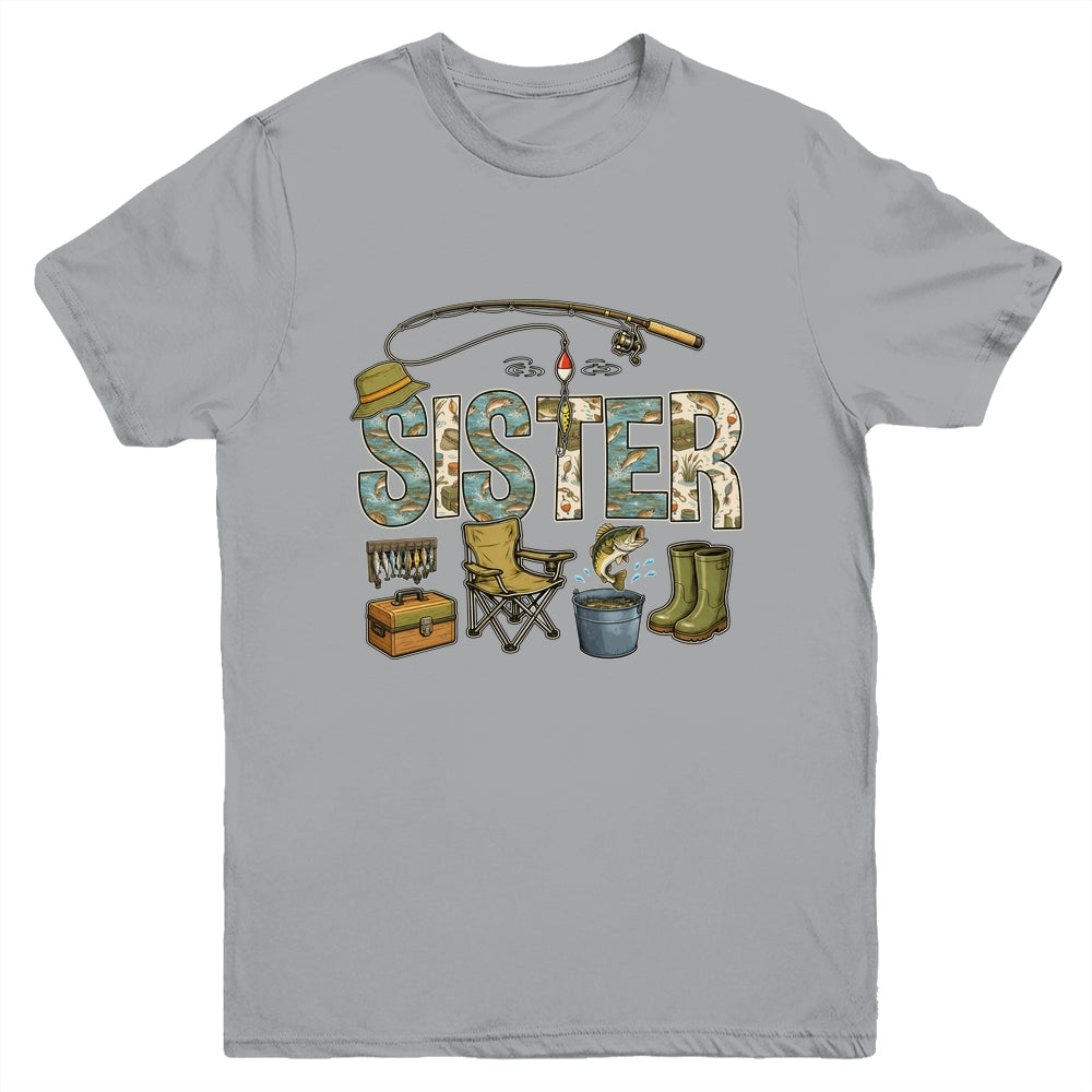 Sister Of The Big One Fishing O-Fish-Ally 1St Birthday Youth Shirt | siriusteestore