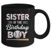 Sister Of The Birthday Boy Baseball Matching Family Party Mug | siriusteestore