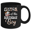 Sister Of The Birthday Boy Cow Farm 1st Birthday Boy Mug | siriusteestore