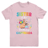 Sister Of The Birthday Girl Capybara Bday Party Family Youth Shirt | siriusteestore