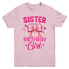 Sister Of The Birthday Girl Coquette Bow Matching Family Youth Shirt | siriusteestore