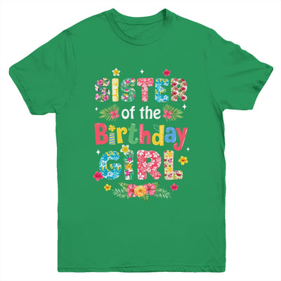 Sister Of The Birthday Girl Hawaii Family Party Decor Youth Shirt | siriusteestore