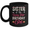 Sister Of The Birthday Girl Strawberry Berry First Birthday Mug | siriusteestore