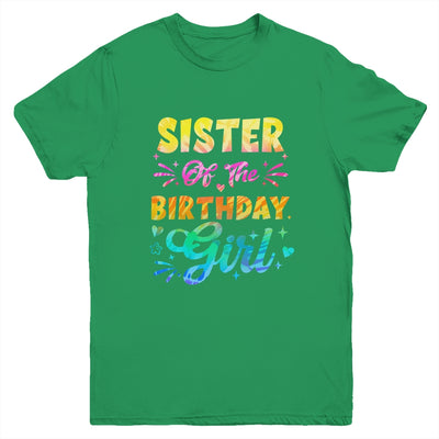 Sister Of The Birthday Girl Tie Dye 1st Birthday Family Youth Shirt | siriusteestore