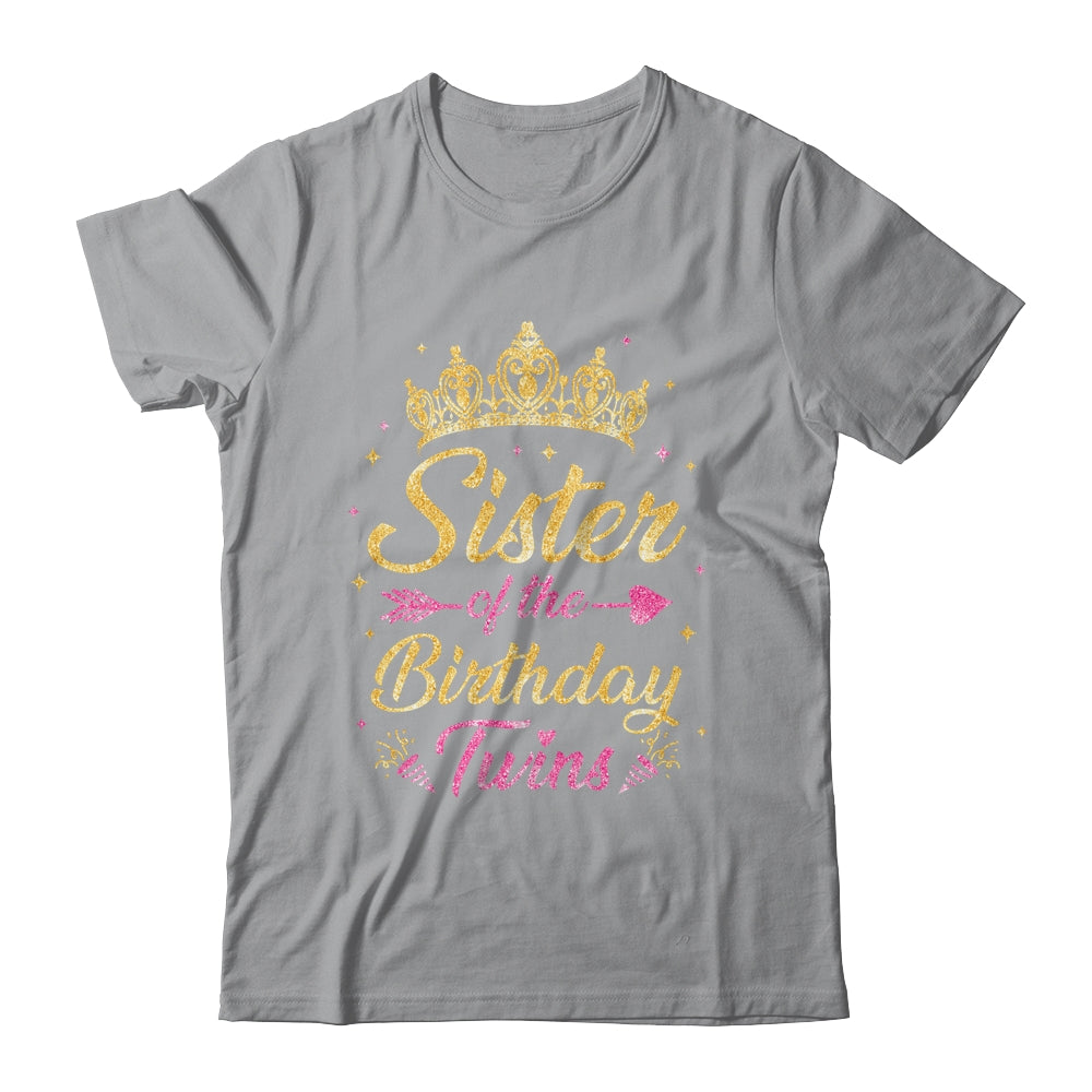 Sister Of The Birthday Twins Kids Party Birthday Twins Shirt & Tank Top | siriusteestore