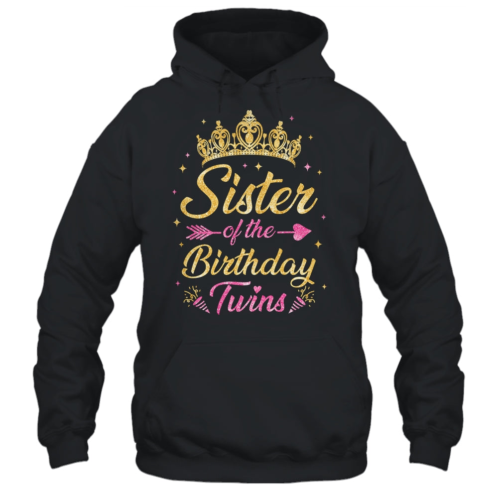 Sister Of The Birthday Twins Kids Party Birthday Twins Shirt & Tank Top | siriusteestore