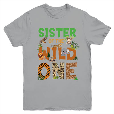 Sister Of The Birthday Wild One Safari Birthday Boy Family Youth Shirt | siriusteestore