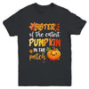 Sister Of The Cutest Pumpkin In The Patch Cute Halloween Youth Shirt | siriusteestore