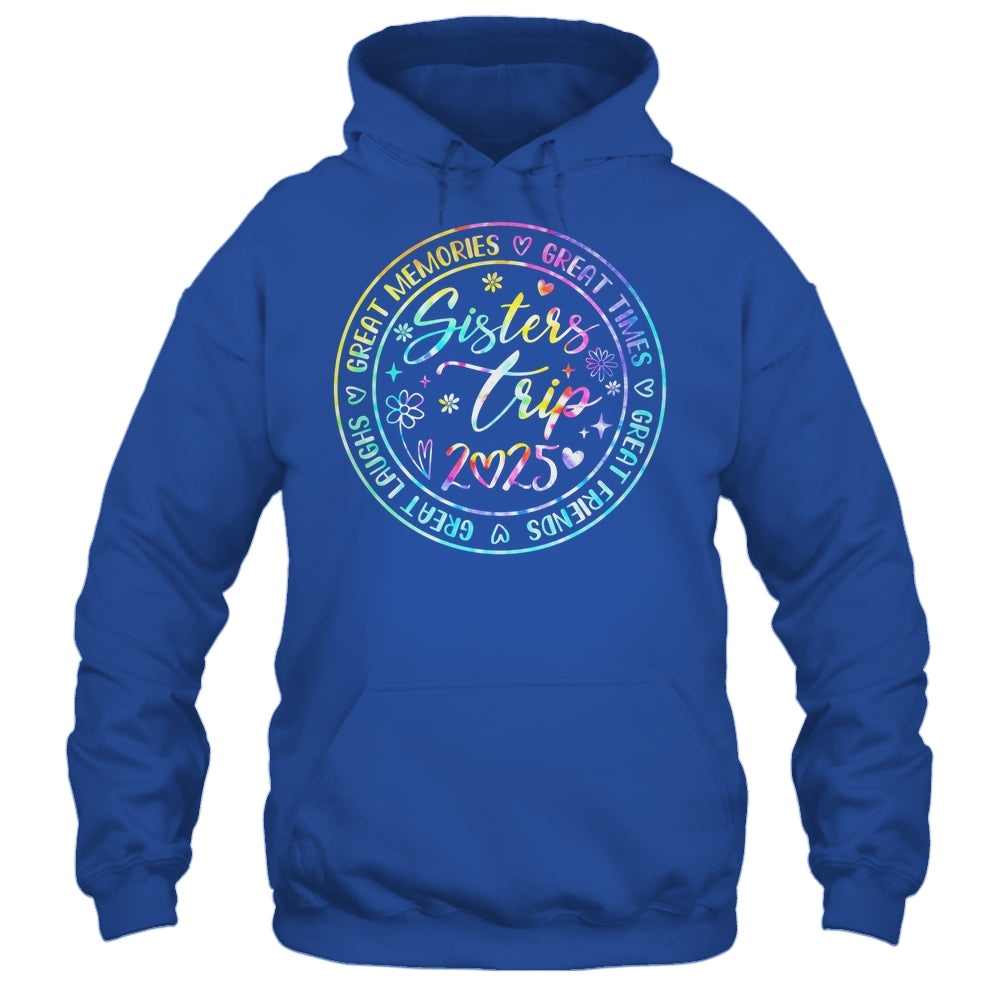 Sister Trip 2025 Womens Weekend Vacation Matching Besties Shirt & Tank Top | siriusteestore