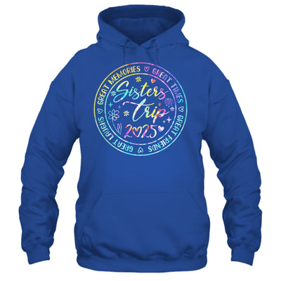 Sister Trip 2025 Womens Weekend Vacation Matching Besties Shirt & Tank Top | siriusteestore