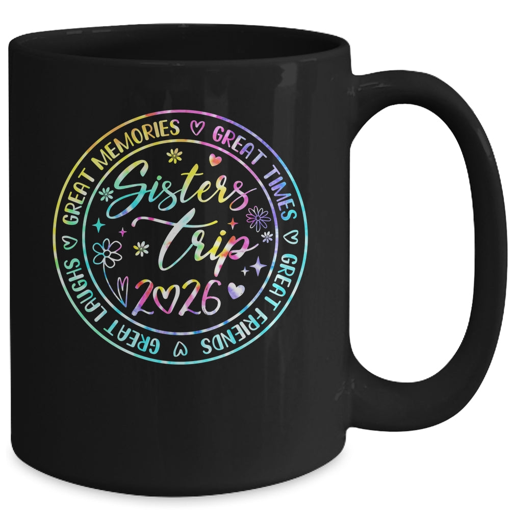 Sister Trip 2026 Womens Weekend Vacation Matching Besties Mug | siriusteestore