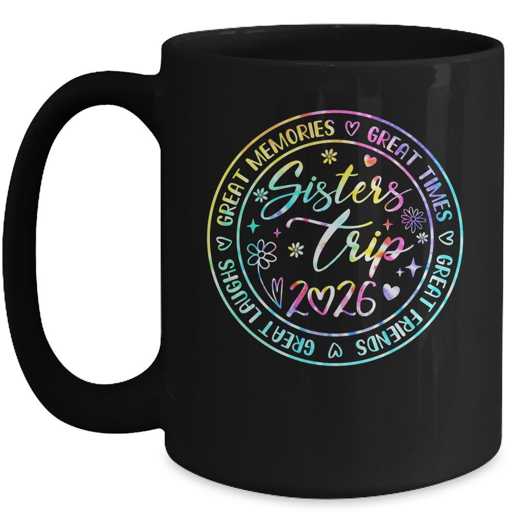 Sister Trip 2026 Womens Weekend Vacation Matching Besties Mug | siriusteestore