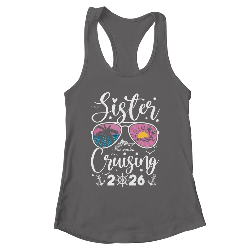 Sisters Cruise 2026 Sister Cruising Vacation Trip Women Girl Shirt & Tank Top | siriusteestore