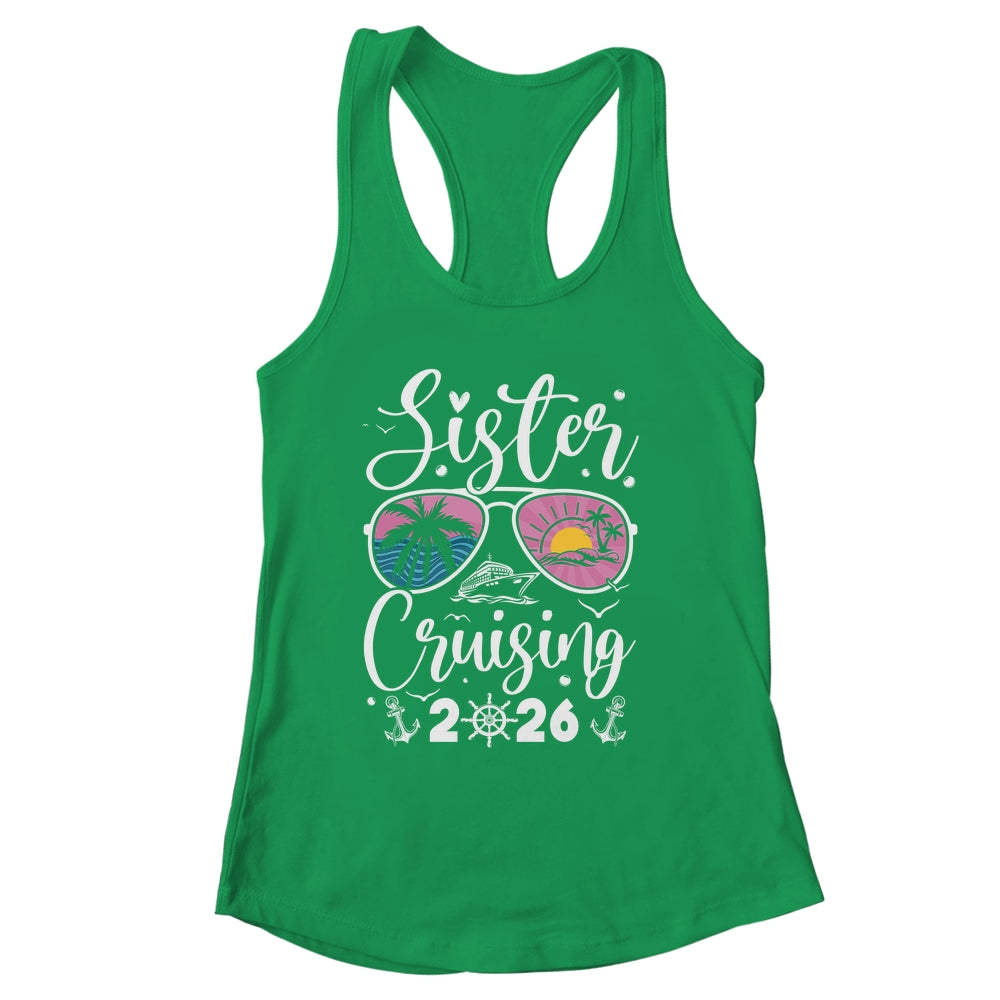Sisters Cruise 2026 Sister Cruising Vacation Trip Women Girl Shirt & Tank Top | siriusteestore