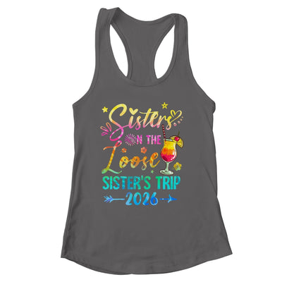 Sisters On The Loose Tie Dye Sister's Weekend Trip 2026 Shirt & Tank Top | siriusteestore