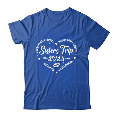 Sisters Trip 2025 Friends Trip Memories Vacation Retro Shirt & Tank Top | siriusteestore