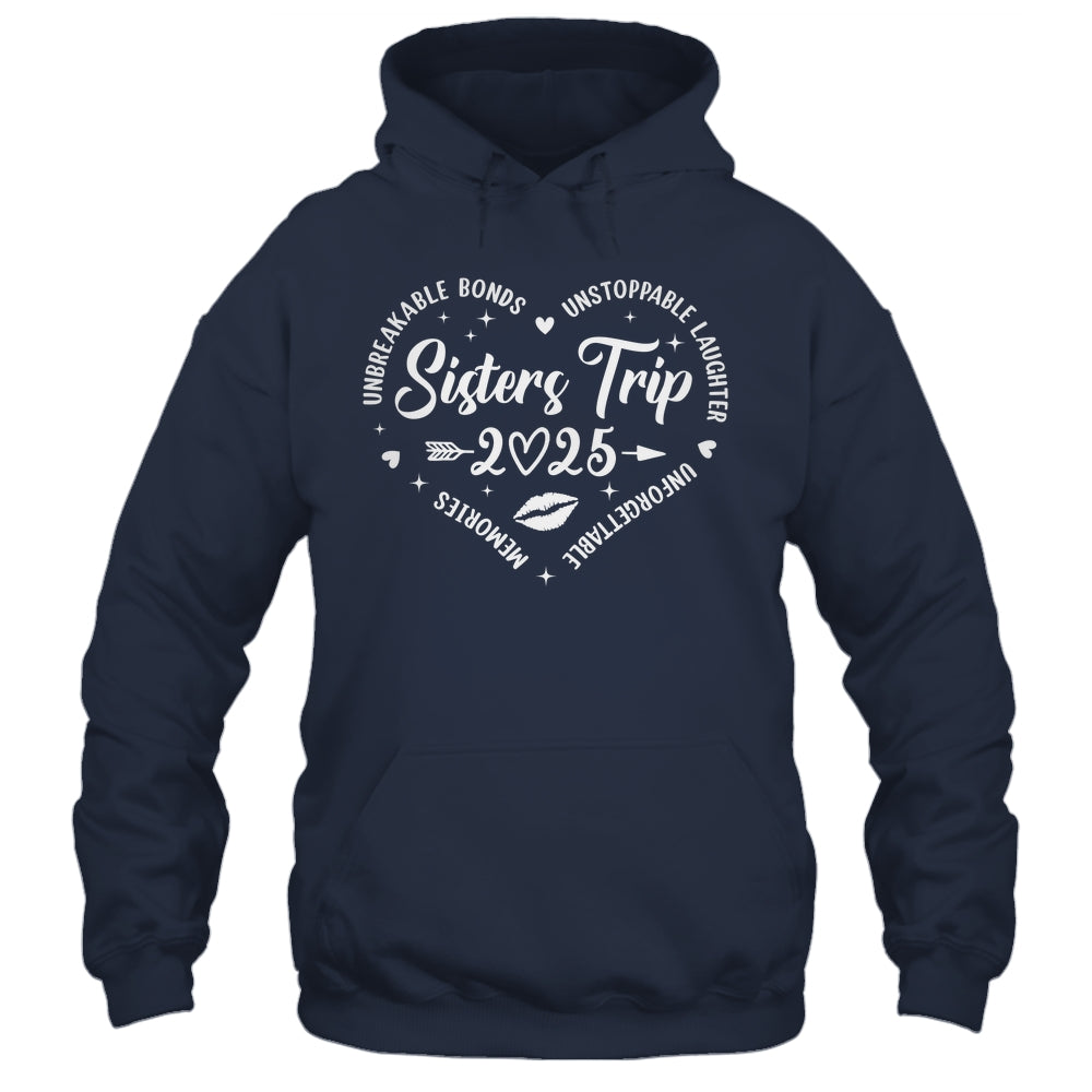 Sisters Trip 2025 Friends Trip Memories Vacation Retro Shirt & Tank Top | siriusteestore