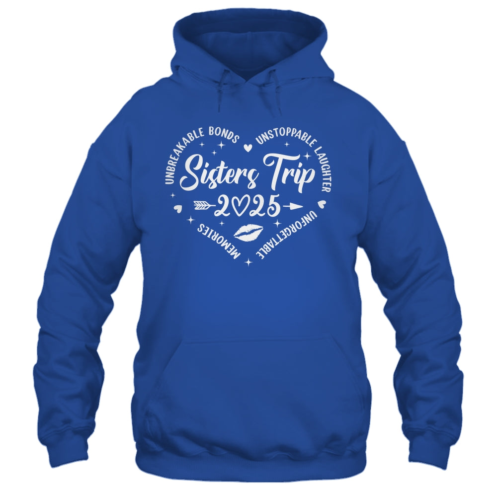 Sisters Trip 2025 Friends Trip Memories Vacation Retro Shirt & Tank Top | siriusteestore