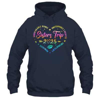 Sisters Trip 2025 Memories Trip Friends Vacation Retro Shirt & Tank Top | siriusteestore
