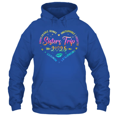 Sisters Trip 2025 Memories Trip Friends Vacation Retro Shirt & Tank Top | siriusteestore